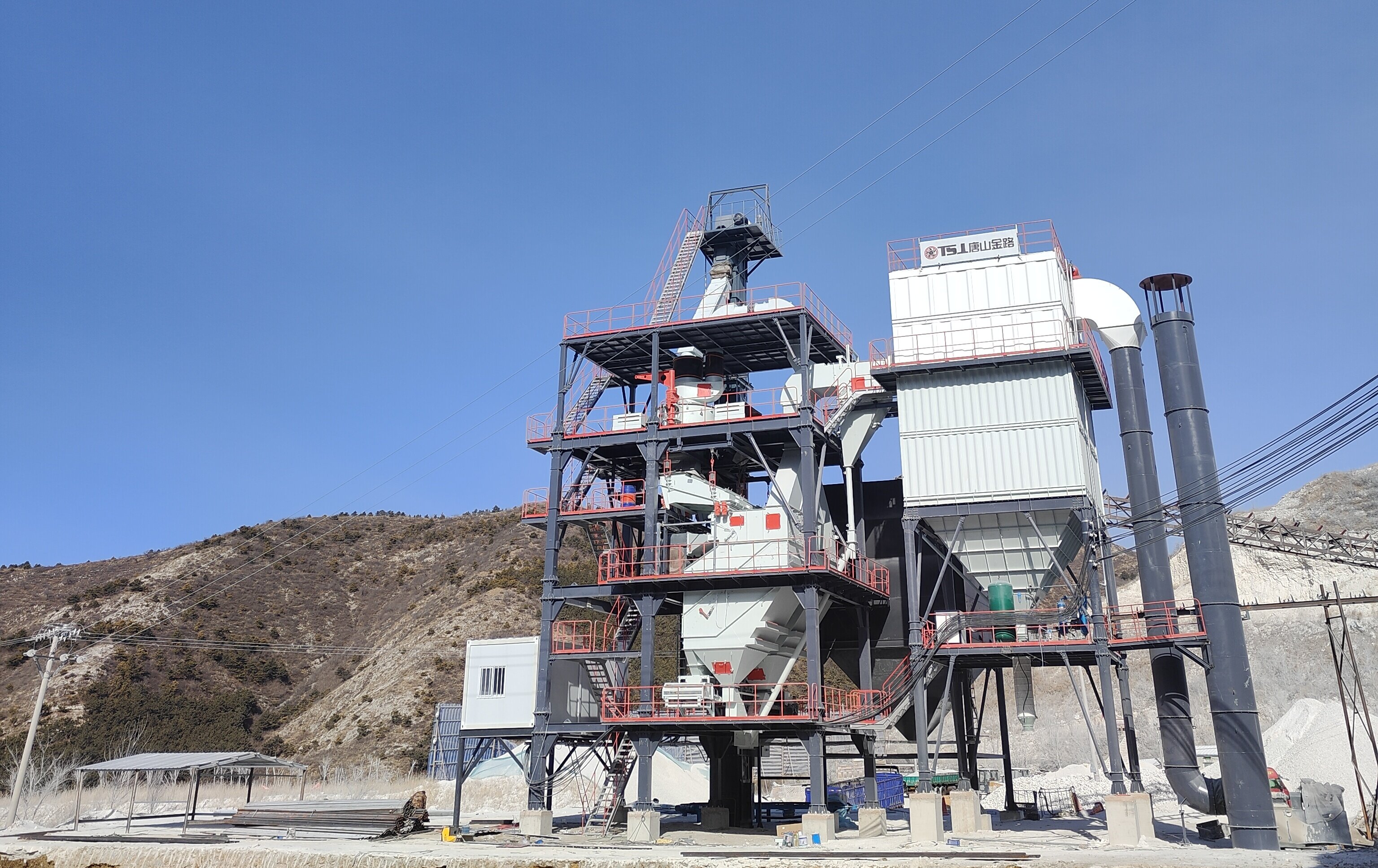 唐山金路干法制砂樓：引領環(huán)保制砂新潮流